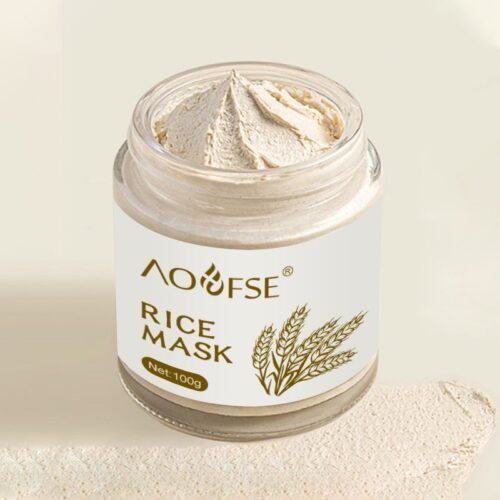 Vegan Organic Rice Face Mask